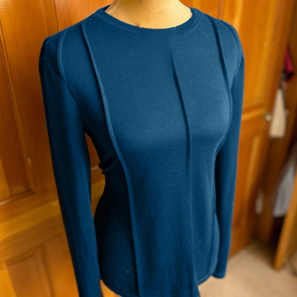 Teal Crewneck Tee - Picture 4 of 12